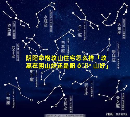 阴阳命格坟山住宅怎么样「坟墓在阴山好还是阳 🐺 山好」